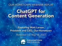 ChatGPT for Content Generation | Webinar Replay