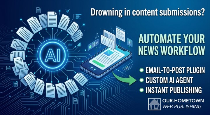 Drowning in Email? Turn Any Message Into a Website Draft.