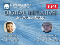 Our-Hometown & VPA Digital Initiative: A Model for Newspaper Sustainability — Webinar Replay