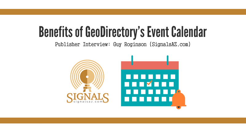 Publisher Interview:  The Value of using a Geodirectory for your Event Calendar