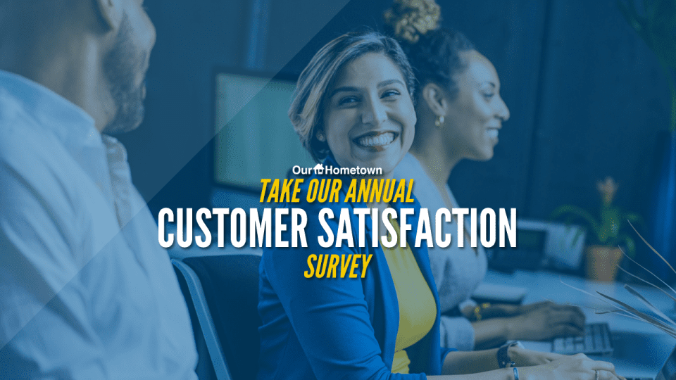 Take our 2020 Customer Satisfaction Survey