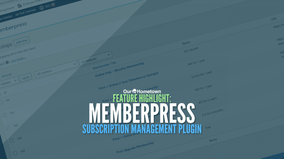 MemberPress: An overview of our subscription management plug-in