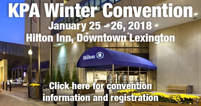 Join Our Hometown at the 2018 Kentucky Press Association’s Winter Conference