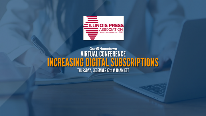 Our-Hometown to present for the Illinois Press Association