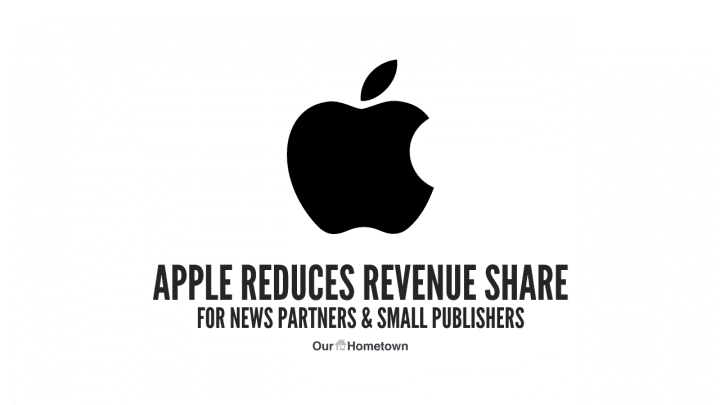 News Brief – Apple Reduces Their Revenue Share With News Partners