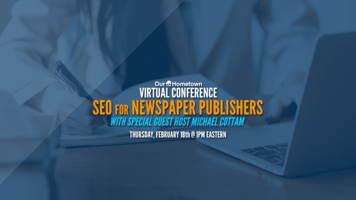 Virtual Conference Announcement: SEO for Newspaper Publishers