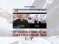 SignalsAZ's Guy Roginson featured on Editor and Publisher podcast