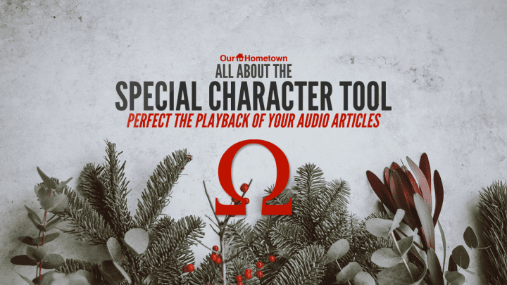The Oh, So Special, “Special Character” Tool!