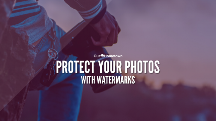 Add a Watermark to protect your photos and images!